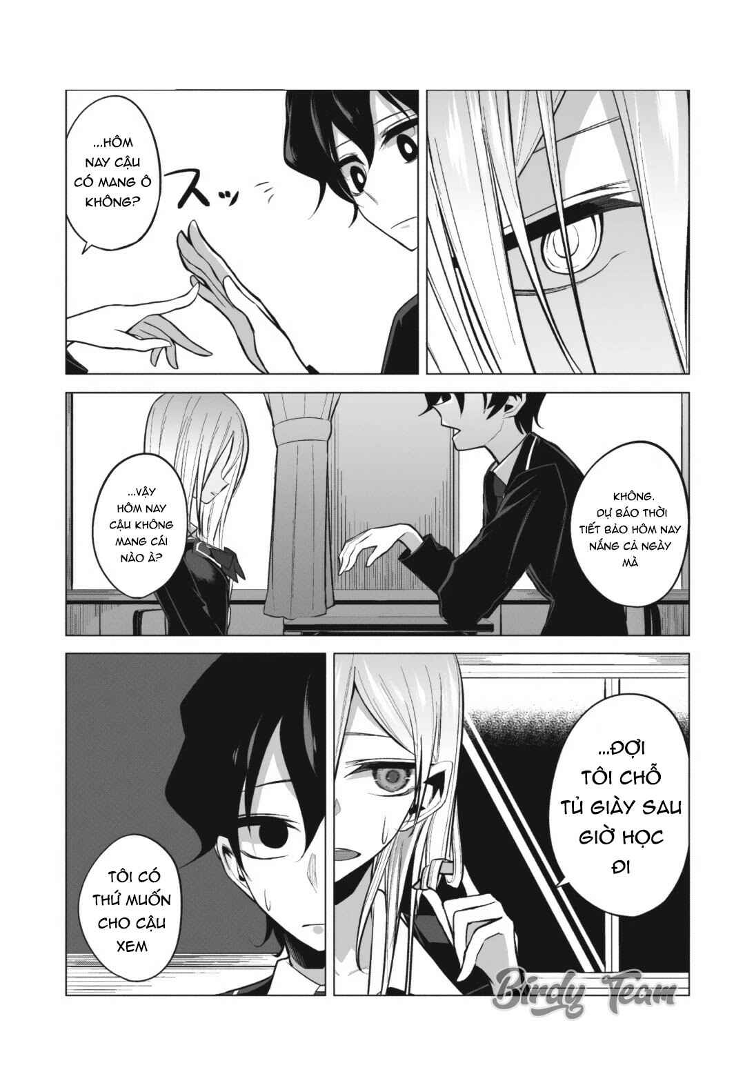 Mizuki-senpai no Koi Uranai Chapter 3 - Page 9