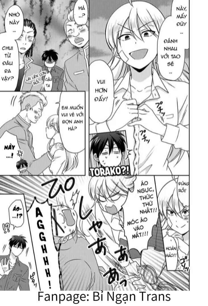 Nyotaika Yankee Gakuen ☆ Ore no Hajimete, Nerawaretemasu. Chapter 39 - Page 19