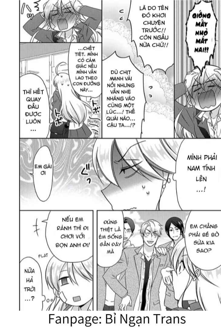 Nyotaika Yankee Gakuen ☆ Ore no Hajimete, Nerawaretemasu. Chapter 39 - Page 6