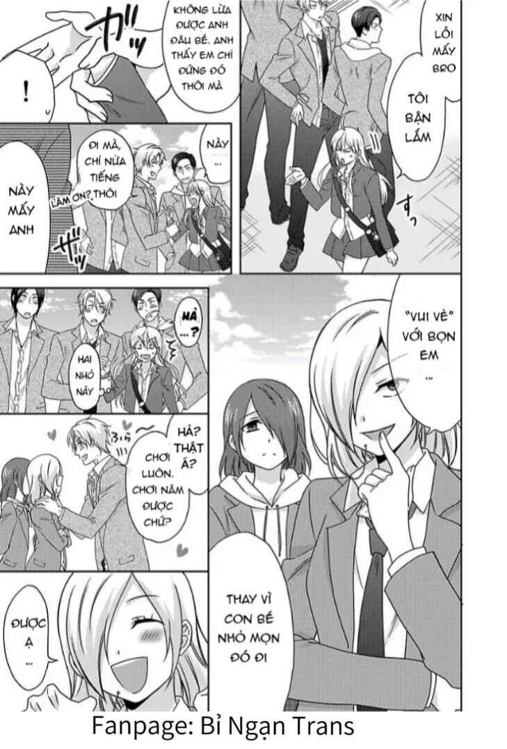 Nyotaika Yankee Gakuen ☆ Ore no Hajimete, Nerawaretemasu. Chapter 39 - Page 7