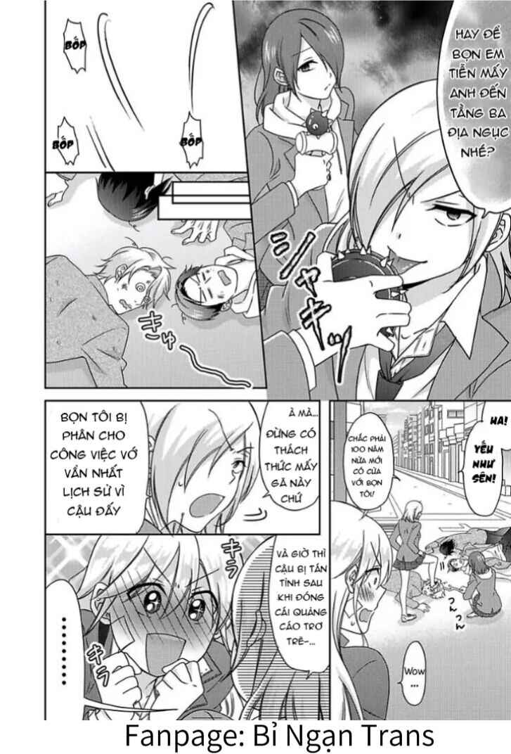 Nyotaika Yankee Gakuen ☆ Ore no Hajimete, Nerawaretemasu. Chapter 39 - Page 8