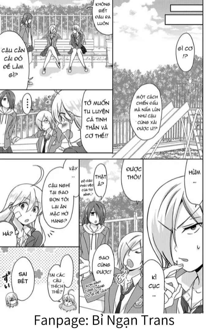 Nyotaika Yankee Gakuen ☆ Ore no Hajimete, Nerawaretemasu. Chapter 39 - Page 9