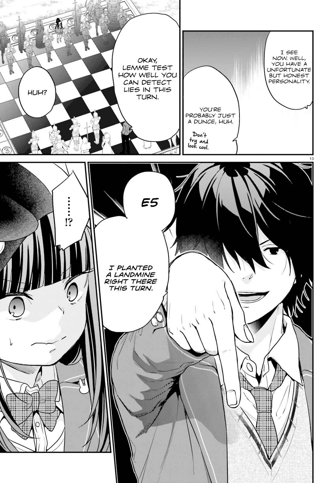 Jishou F-Rank no Oniisama ga Game de Hyouka sareru Gakuen no Chouten ni Kunrin suru Sou desu yo? Chapter 11 - Page 13