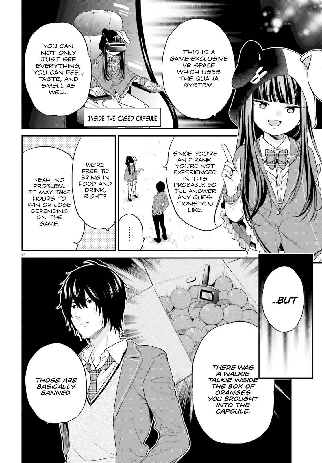 Jishou F-Rank no Oniisama ga Game de Hyouka sareru Gakuen no Chouten ni Kunrin suru Sou desu yo? Chapter 11 - Page 4
