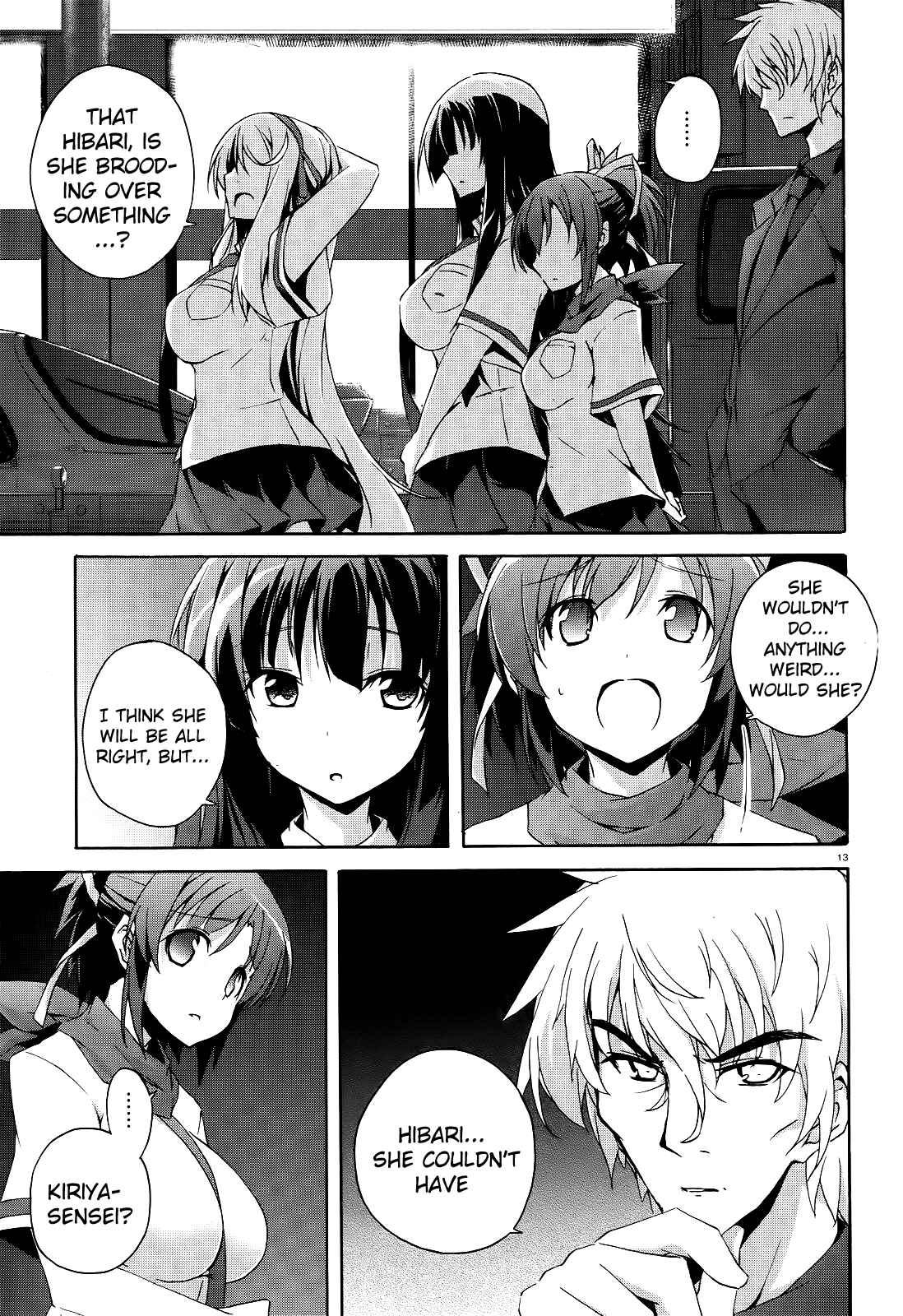 Senran Kagura - Shoujotachi no Shinei Chapter 7 - Page 12