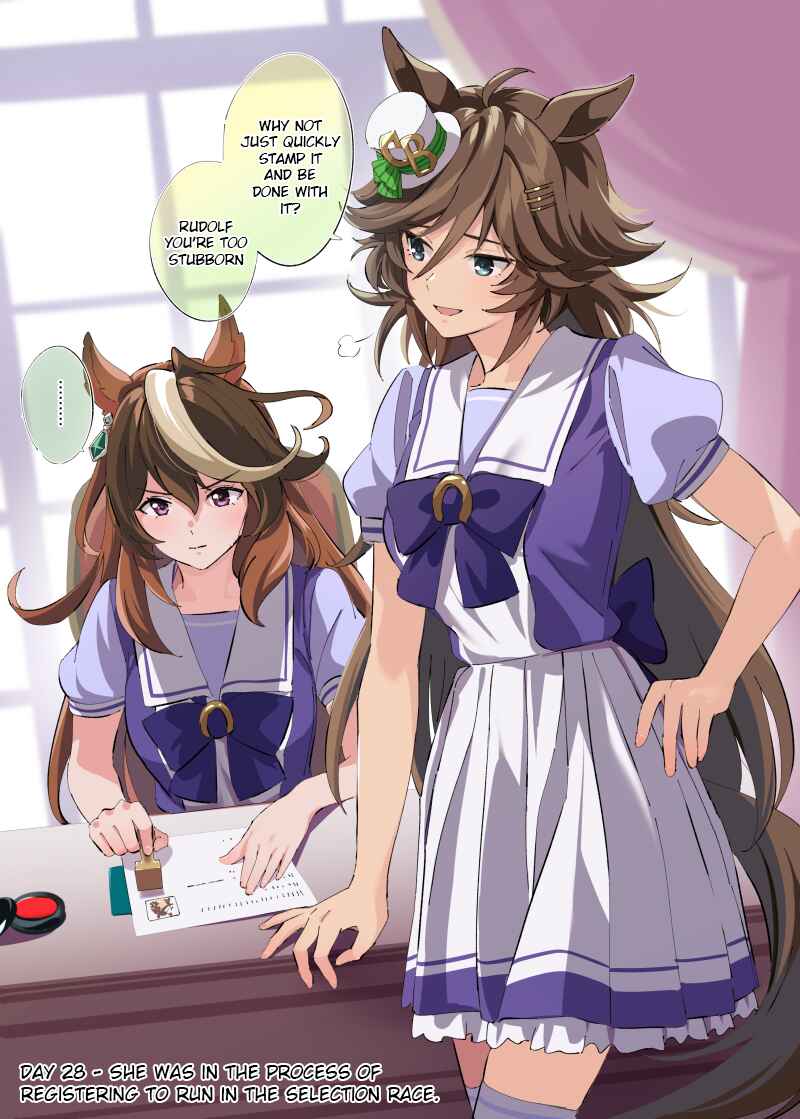 Uma Musume Pretty Derby - 100 nichigo Cb no tantō ni naru tore-na- Chapter 28 - Page 1