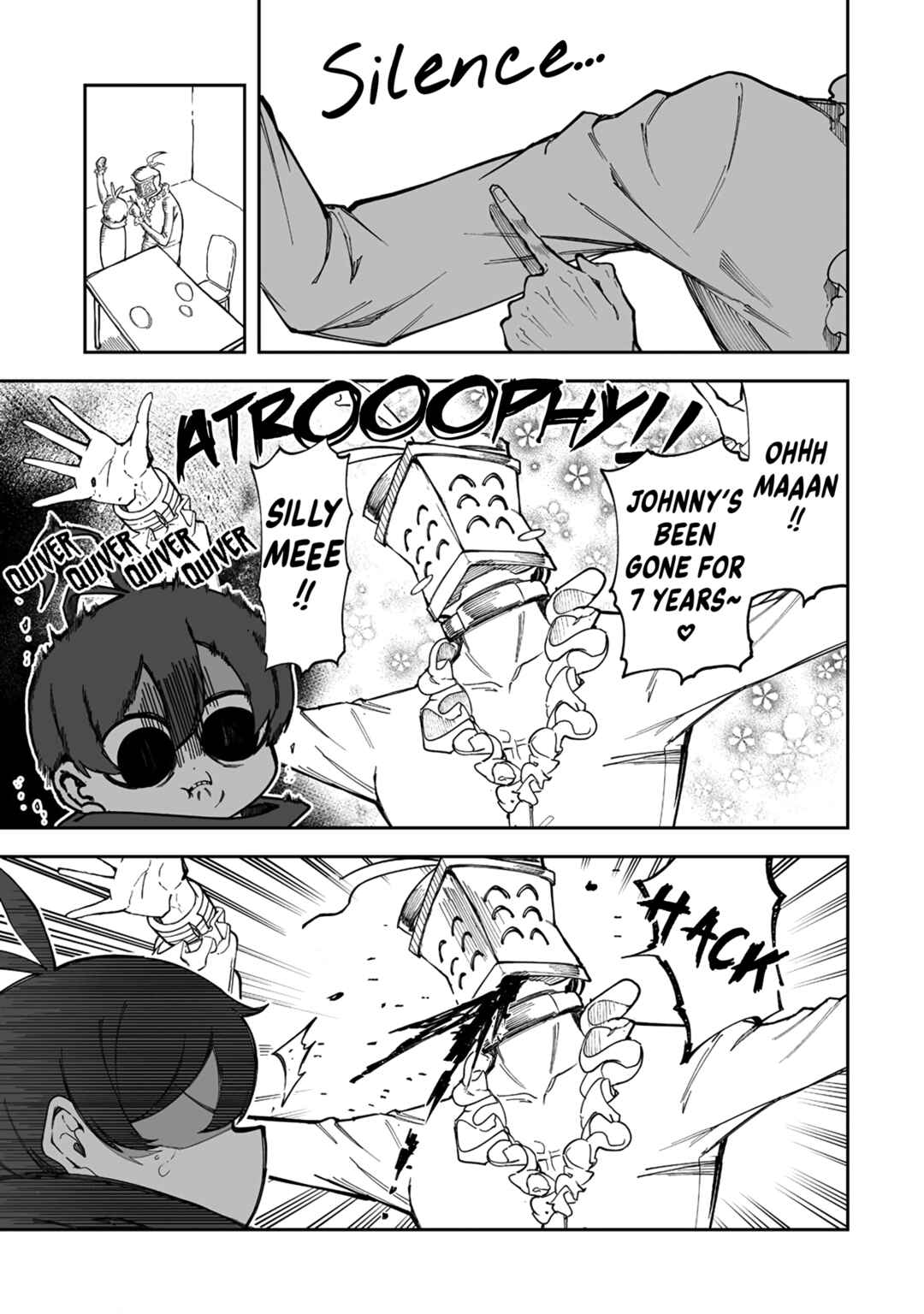 Shiboritoranaide, Onna Shounin-san!! Chapter 37.1 - Page 3