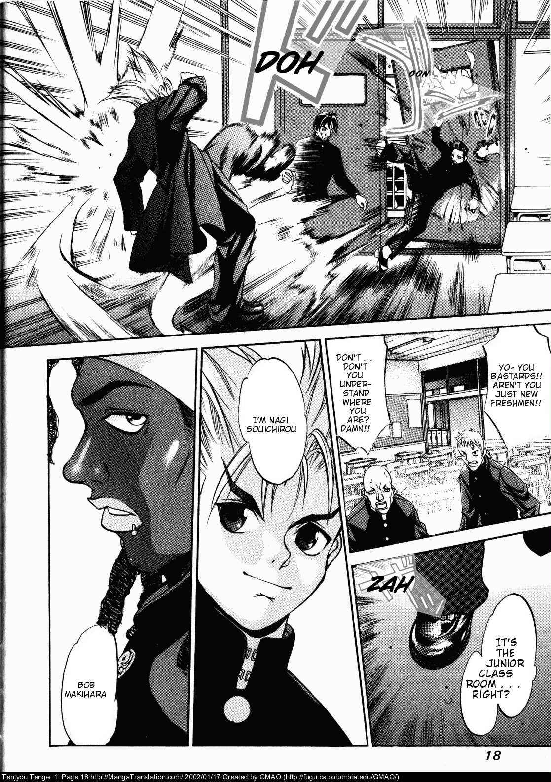 Tenjou Tenge Chapter 1 - Page 15