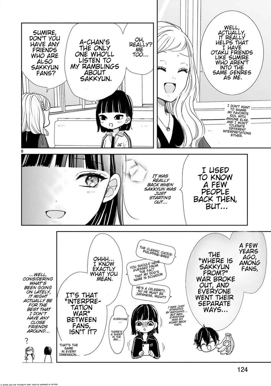 Oshi ga Wagaya ni Yattekita! Chapter 6 - Page 8