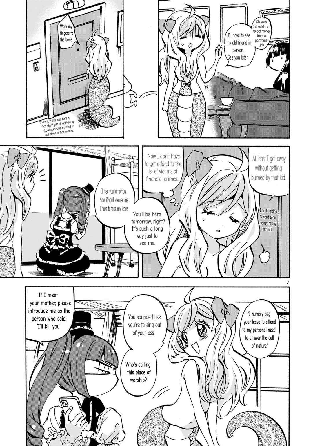 Jashin-chan Dropkick Chapter 258 - Page 7