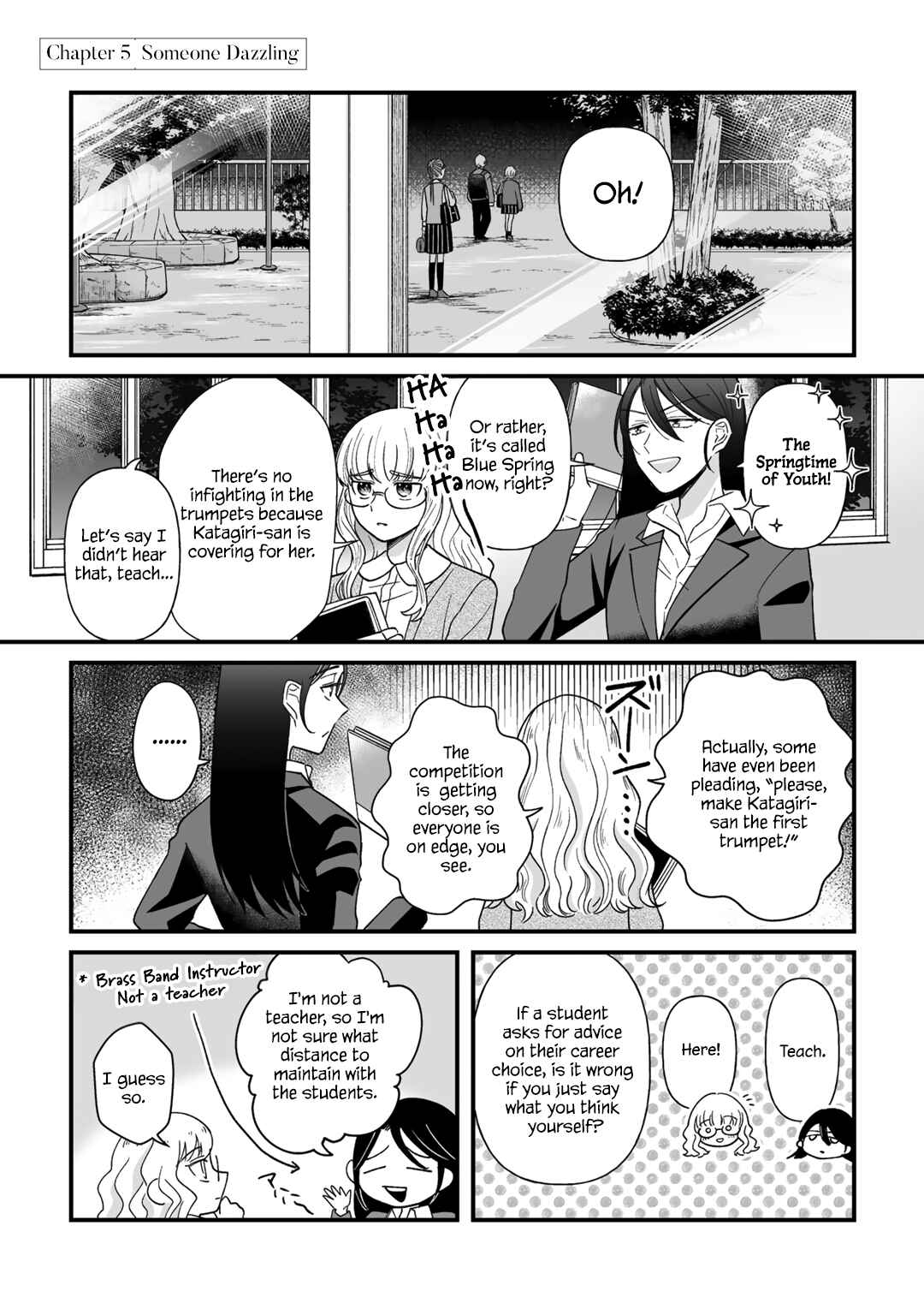 Yuri ni Hasamaru Otoko wa Shineba Ii!? Chapter 5 - Page 1