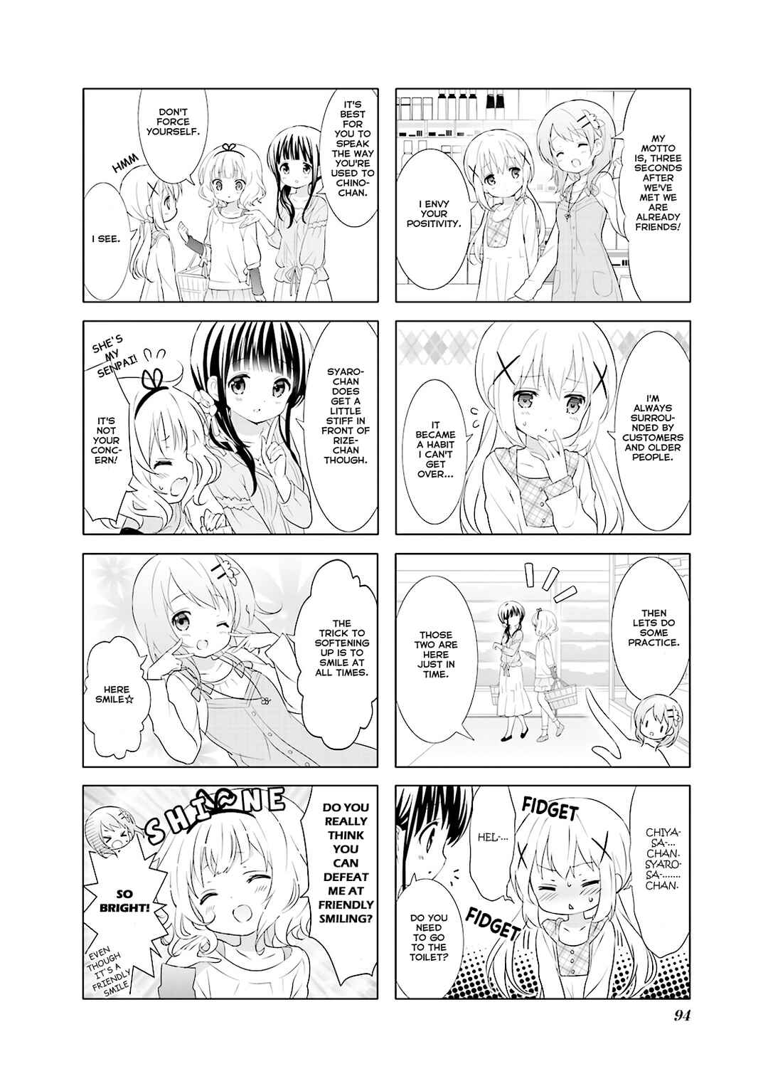 Gochuumon wa Usagi desu ka? Chapter 11 - Page 2