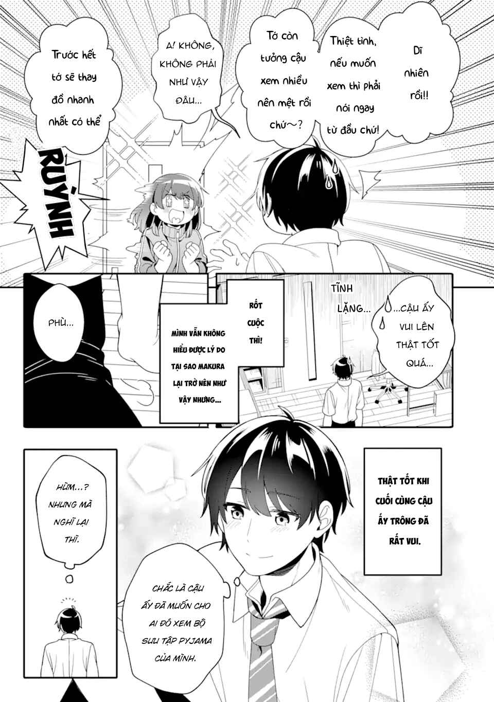 Muboubi Kawaii Pajama Sugata no Bishoujo to Heya de Futarikiri Chapter 3.2 - Page 10
