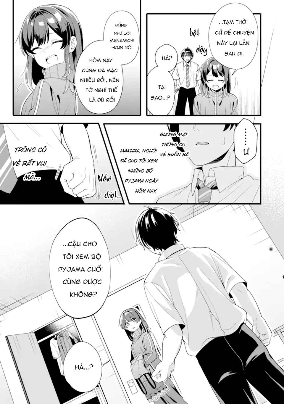 Muboubi Kawaii Pajama Sugata no Bishoujo to Heya de Futarikiri Chapter 3.2 - Page 8