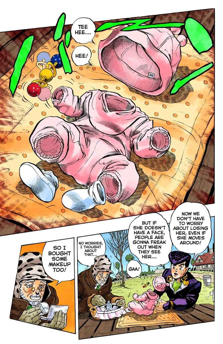 JoJo no Kimyou na Bouken: Part 4 - Diamond wa Kudakenai Color-ban Chapter 51 - Page 13