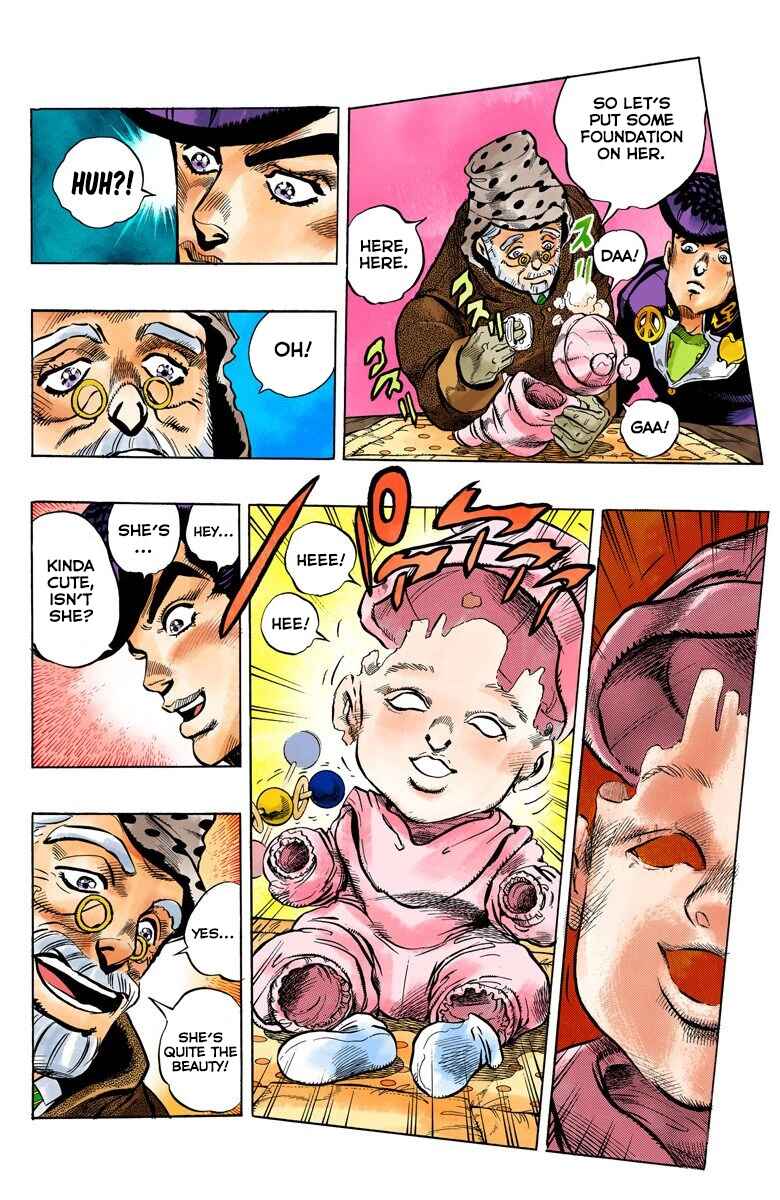 JoJo no Kimyou na Bouken: Part 4 - Diamond wa Kudakenai Color-ban Chapter 51 - Page 14