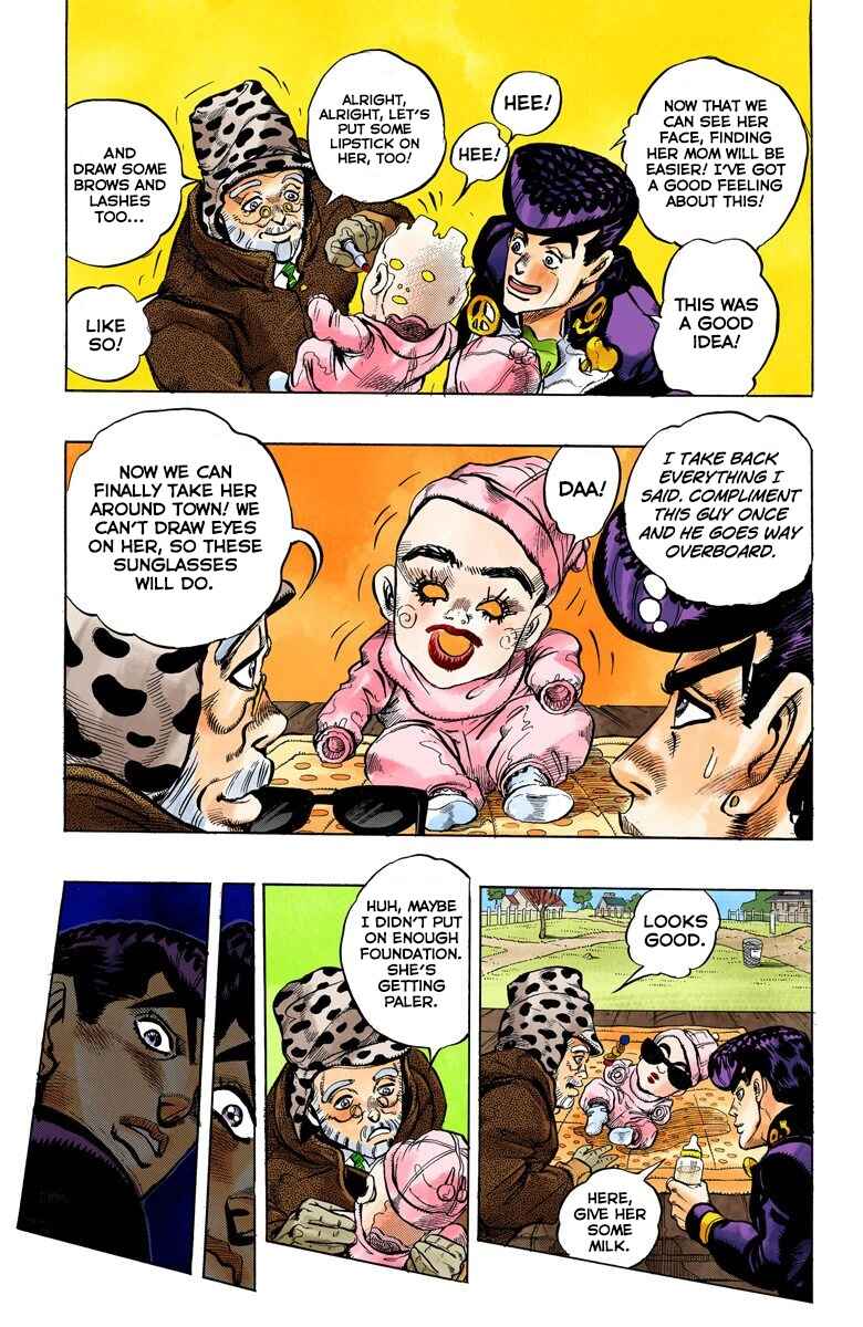 JoJo no Kimyou na Bouken: Part 4 - Diamond wa Kudakenai Color-ban Chapter 51 - Page 15