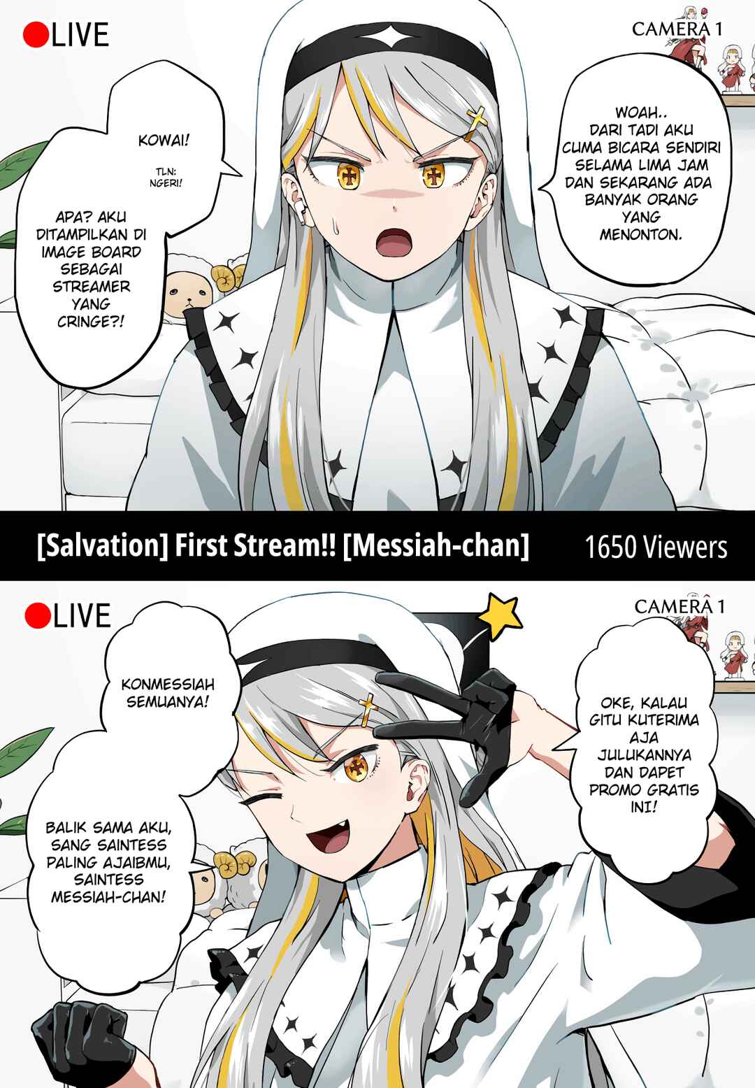 Kyuusai Kei Vtterer ✟ Messiah-chan Chapter 2 - Page 2