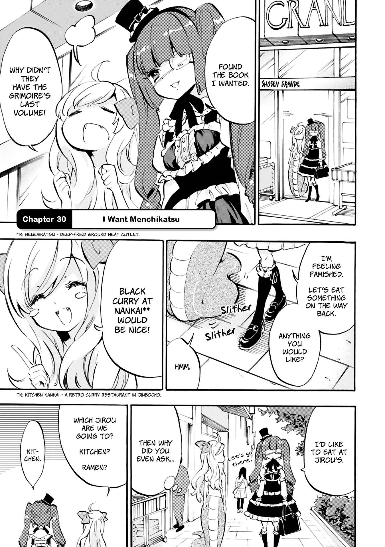 Jashin-chan Dropkick Chapter 30 - Page 1