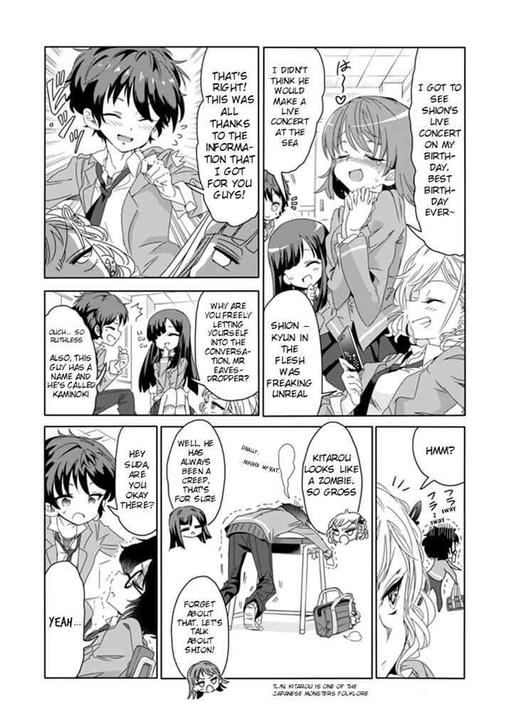 Class de In-cha no Ore ga Jitsu wa Daininki Band no Vocal na Ken Chapter 1 - Page 14
