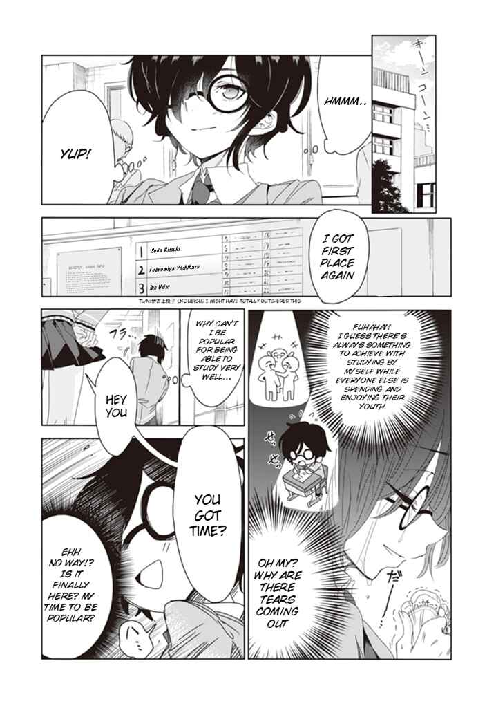 Class de In-cha no Ore ga Jitsu wa Daininki Band no Vocal na Ken Chapter 1 - Page 18