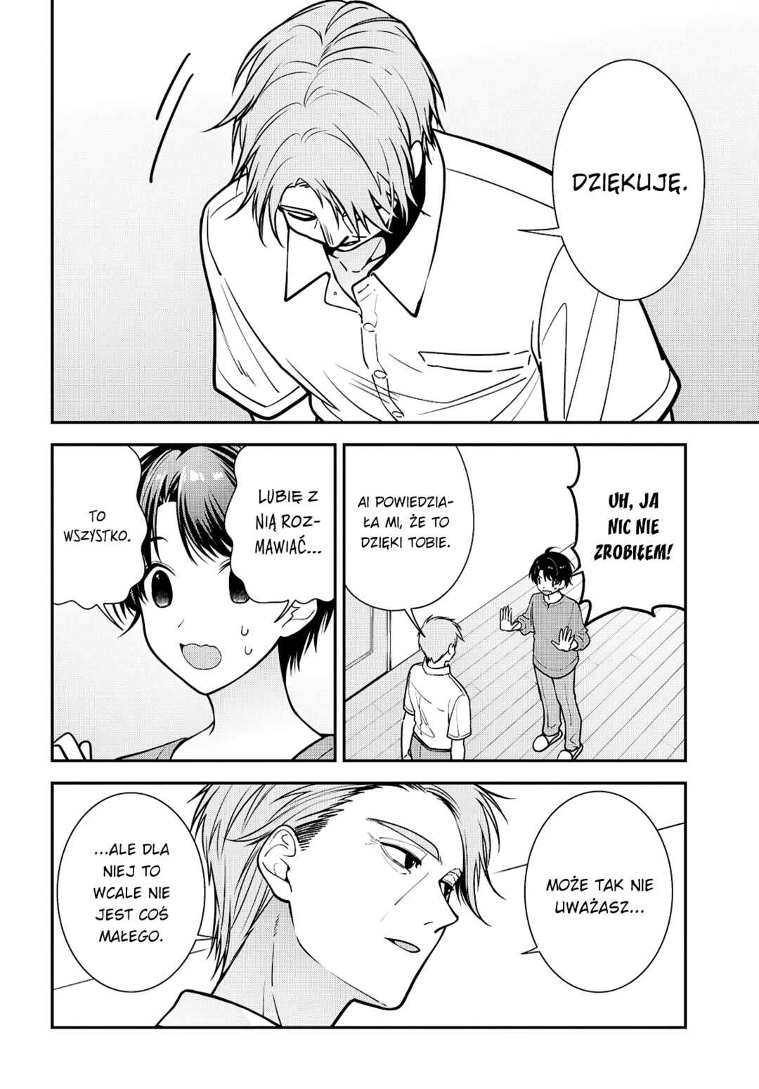 Tonari no Seki no Yankee Shimizu-san ga Kami wo Kuroku Sometekita Chapter 18 - Page 14
