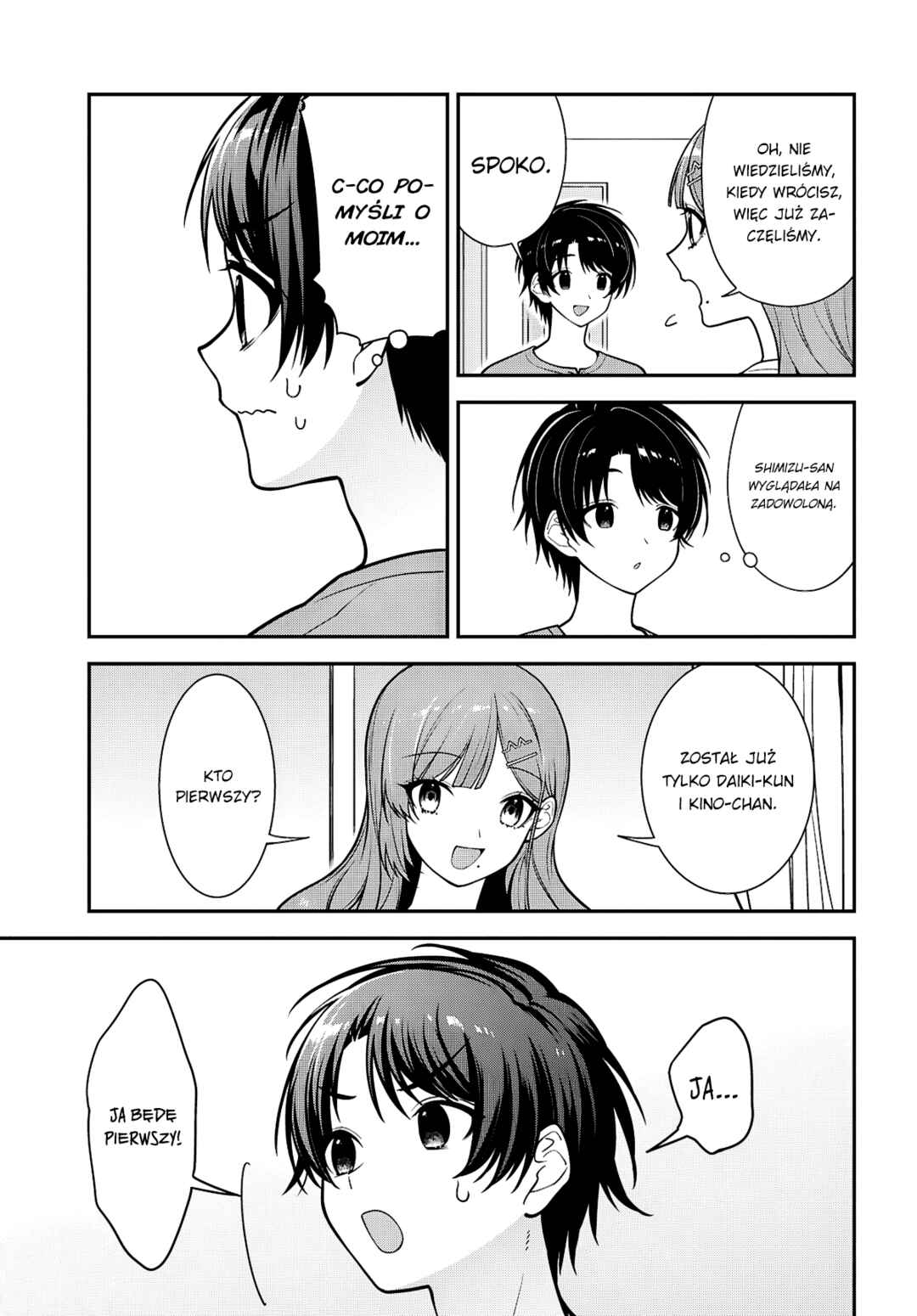 Tonari no Seki no Yankee Shimizu-san ga Kami wo Kuroku Sometekita Chapter 18 - Page 19