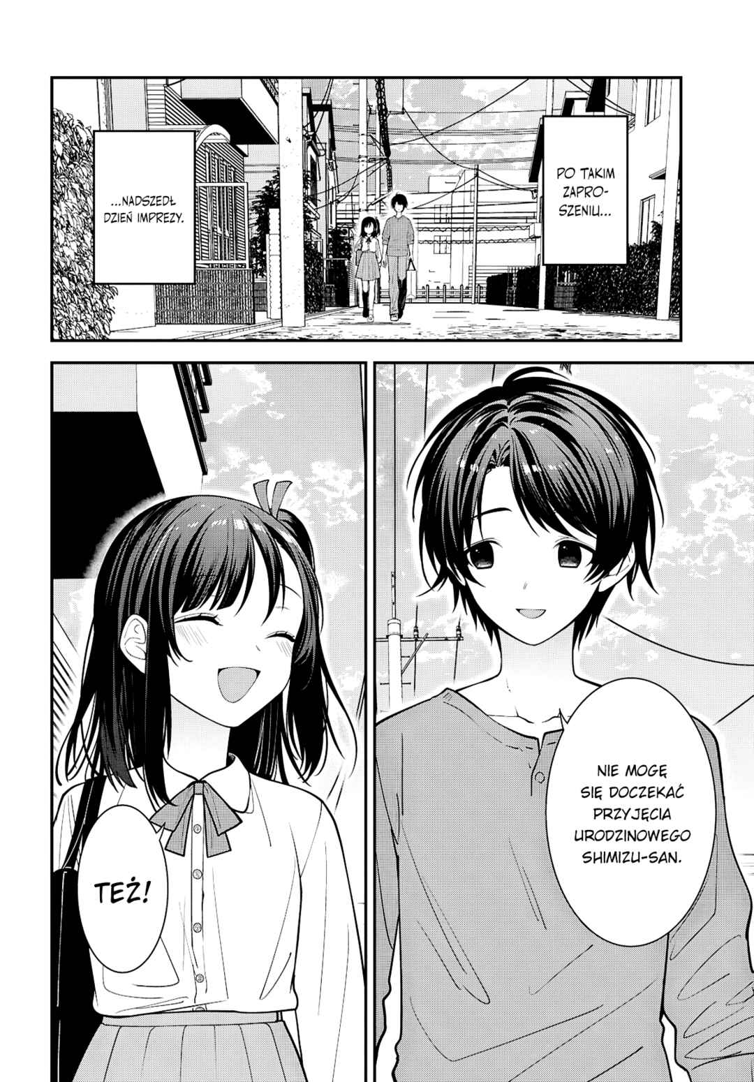 Tonari no Seki no Yankee Shimizu-san ga Kami wo Kuroku Sometekita Chapter 18 - Page 4