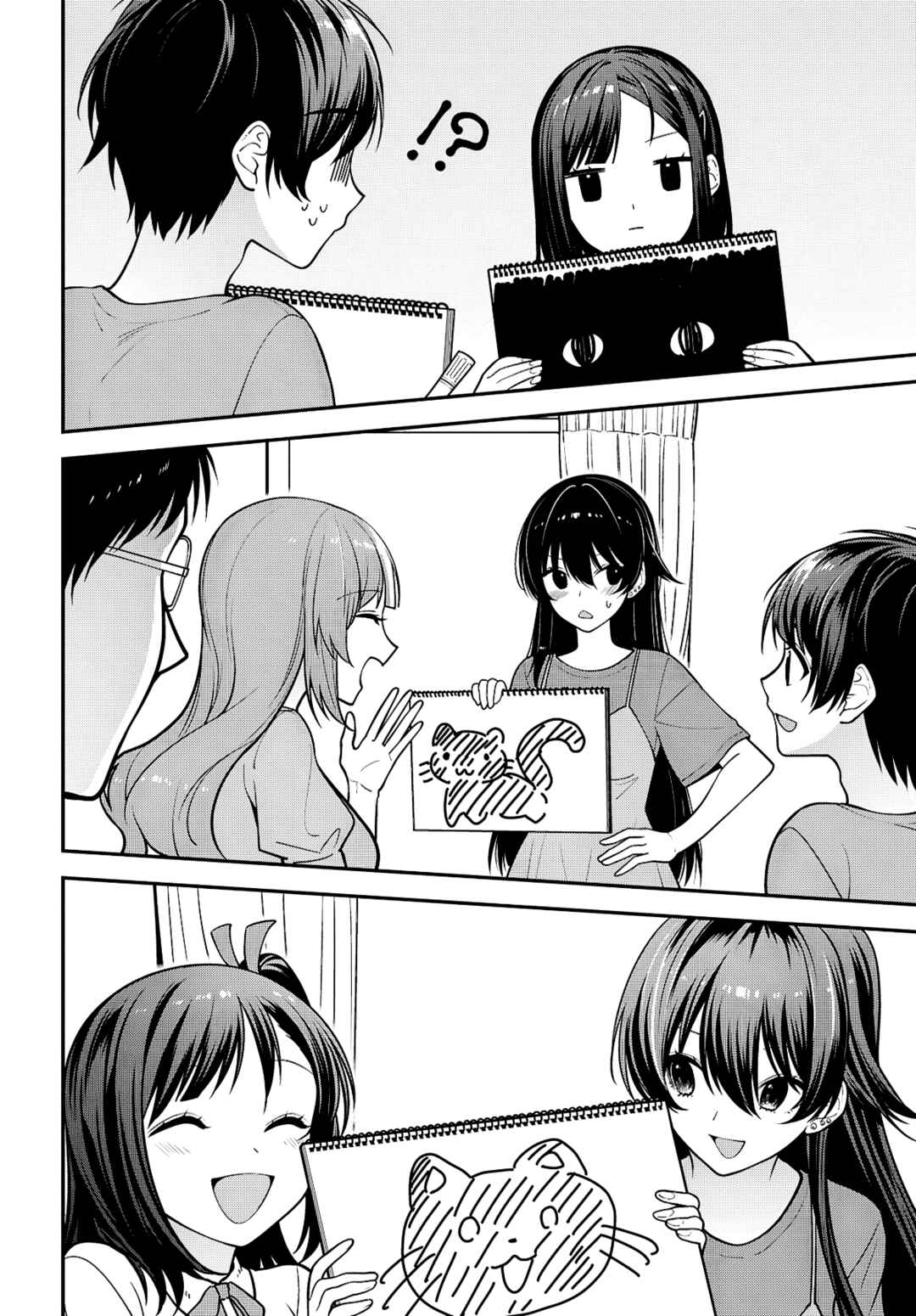 Tonari no Seki no Yankee Shimizu-san ga Kami wo Kuroku Sometekita Chapter 18 - Page 8