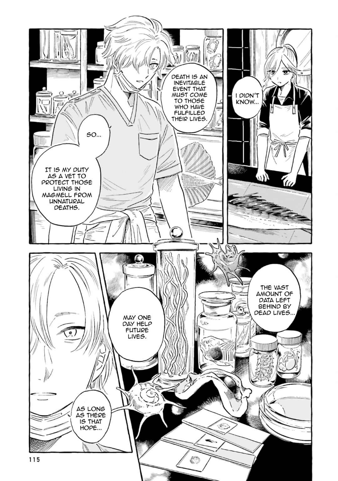 Magmell Shinkai Suizokukan Chapter 35 - Page 4