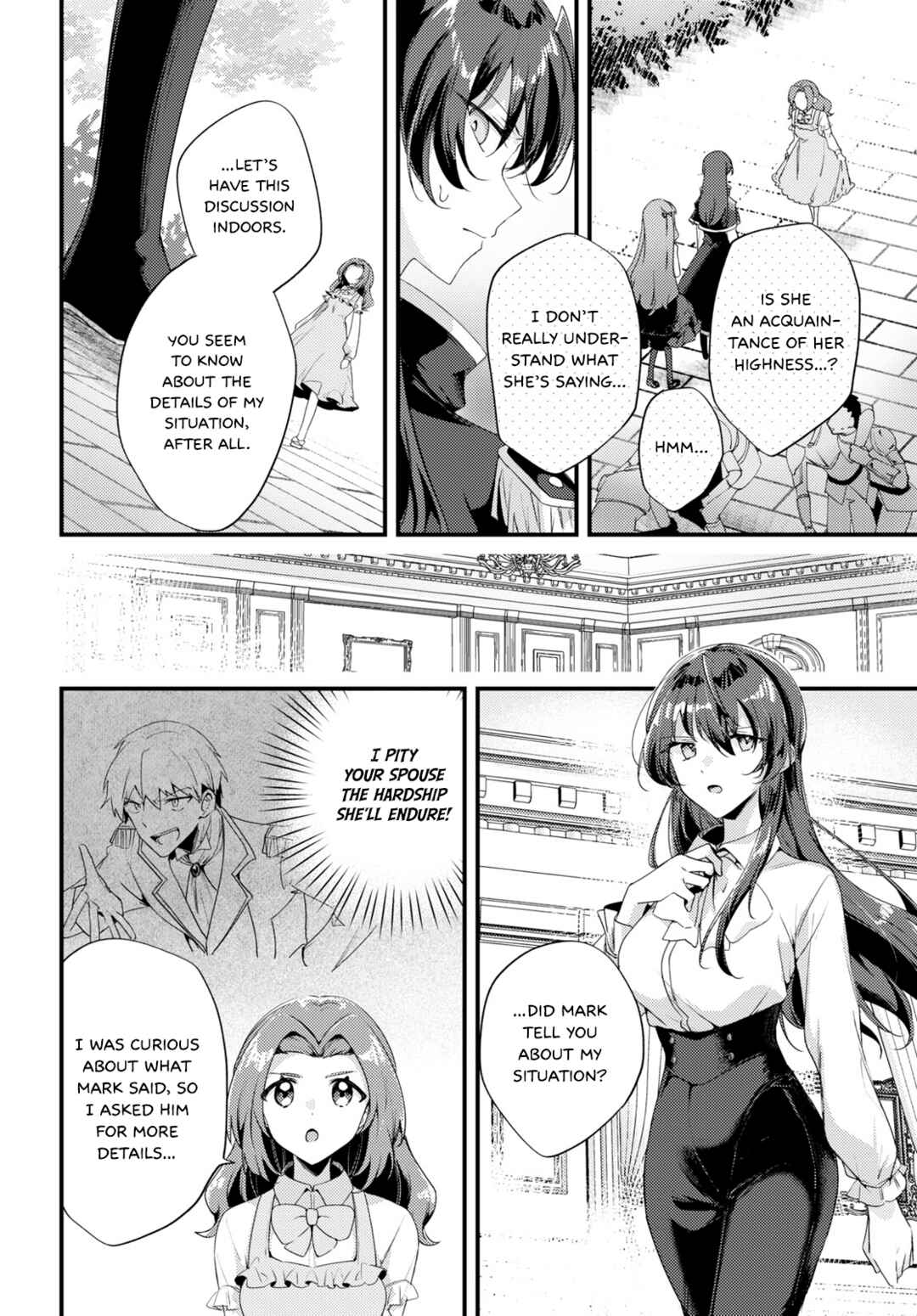Kiraware Majo Reijou to Dansou Ouji no Kon'yaku Chapter 3 - Page 4