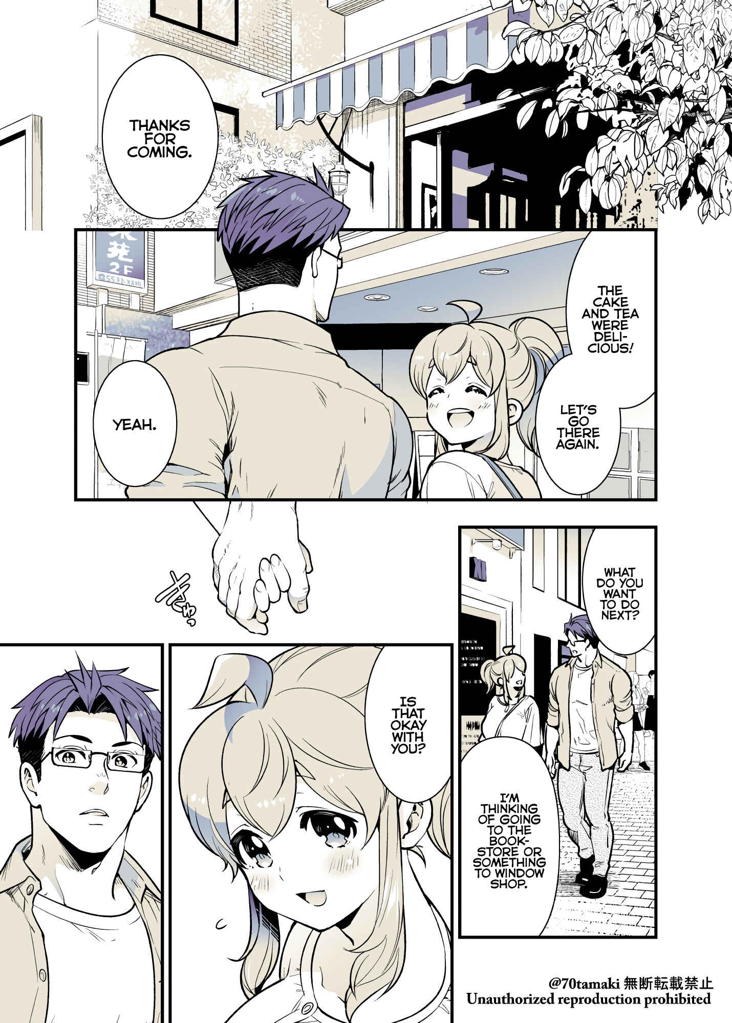 Osananajimi ga Hisabisa ni Saikai Shitara Otagai Kyonyuu ni Natteta Chapter 34 - Page 1