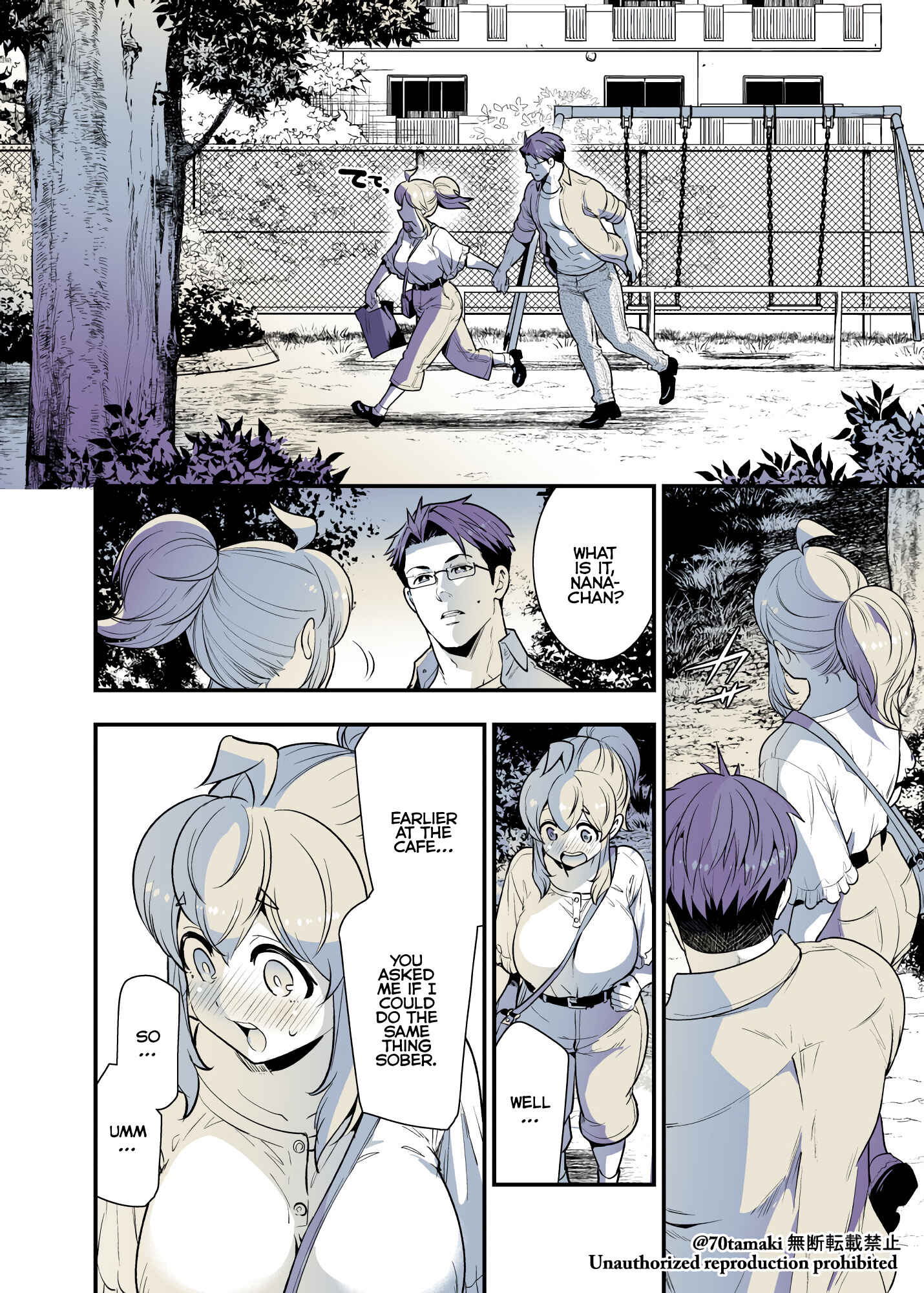 Osananajimi ga Hisabisa ni Saikai Shitara Otagai Kyonyuu ni Natteta Chapter 34 - Page 4