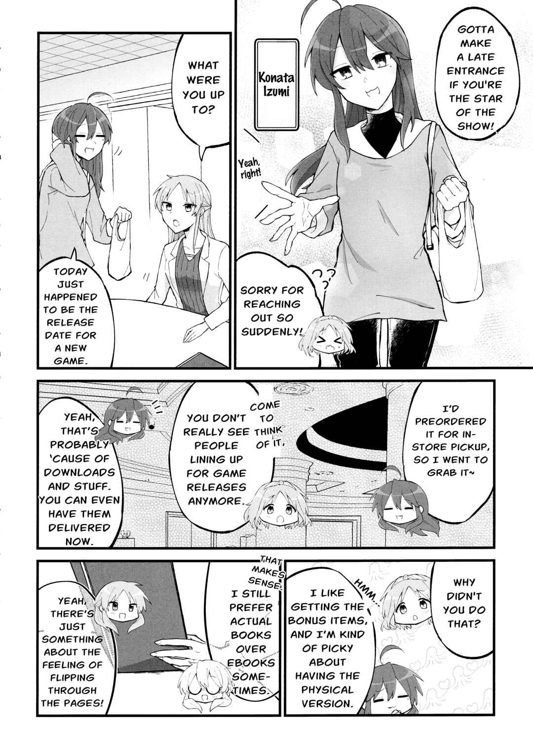 Lucky☆Star: Konata 30 Chapter 1 - Page 4