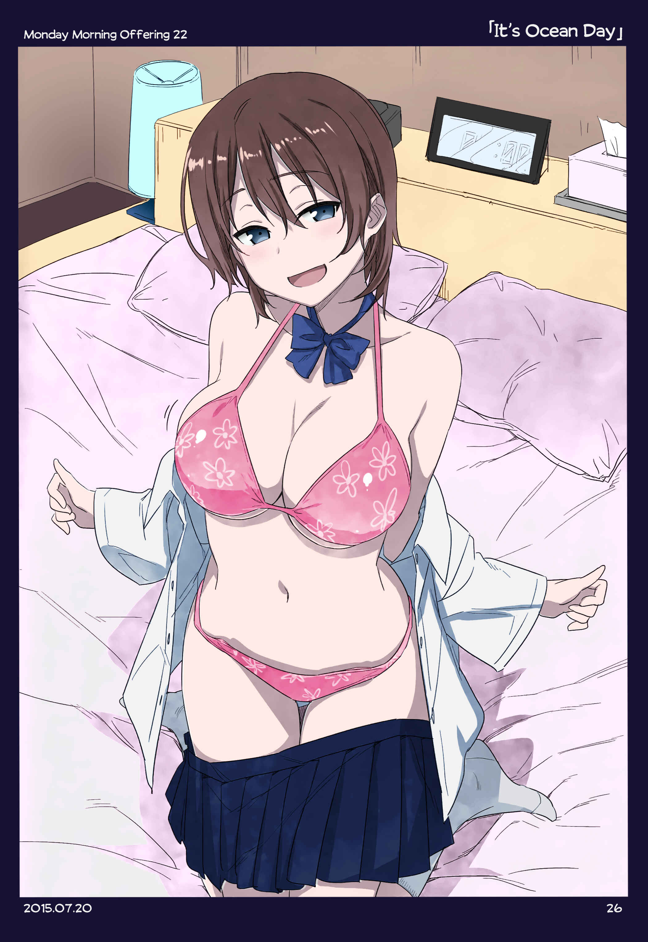 Getsuyoubi no Tawawa (Twitter Webcomic) (Fan Colored) Chapter 1 - Page 25