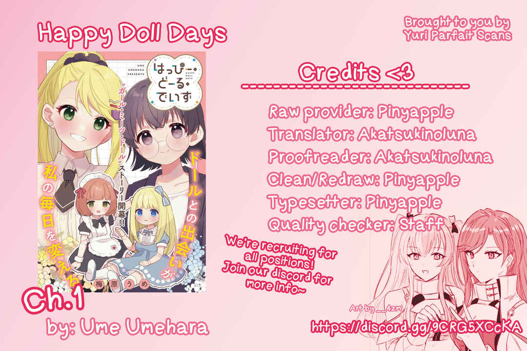 Happy Doll Days Chapter 1 - Page 1