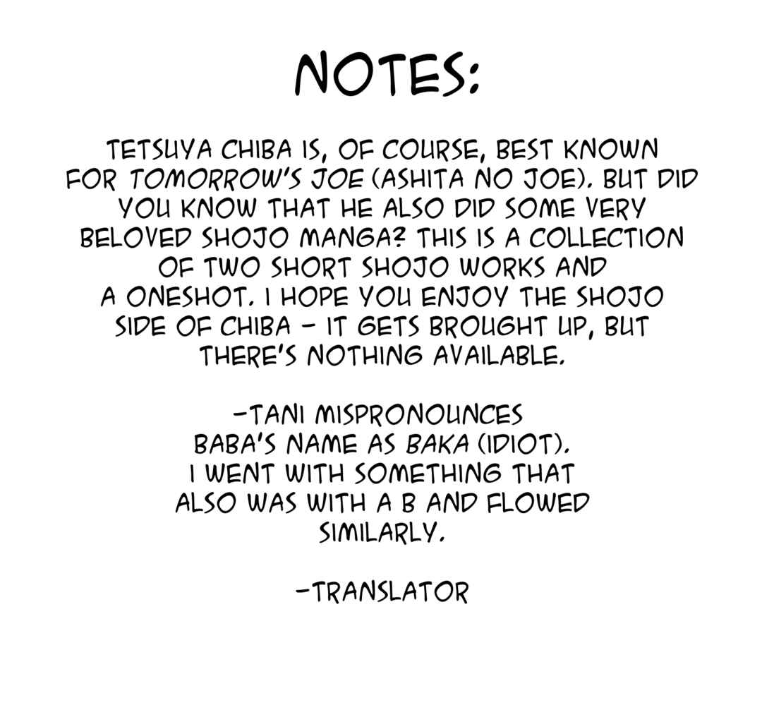 Tetsuya Chiba Short Stories - Shojo Manga Chapter 1 - Page 15