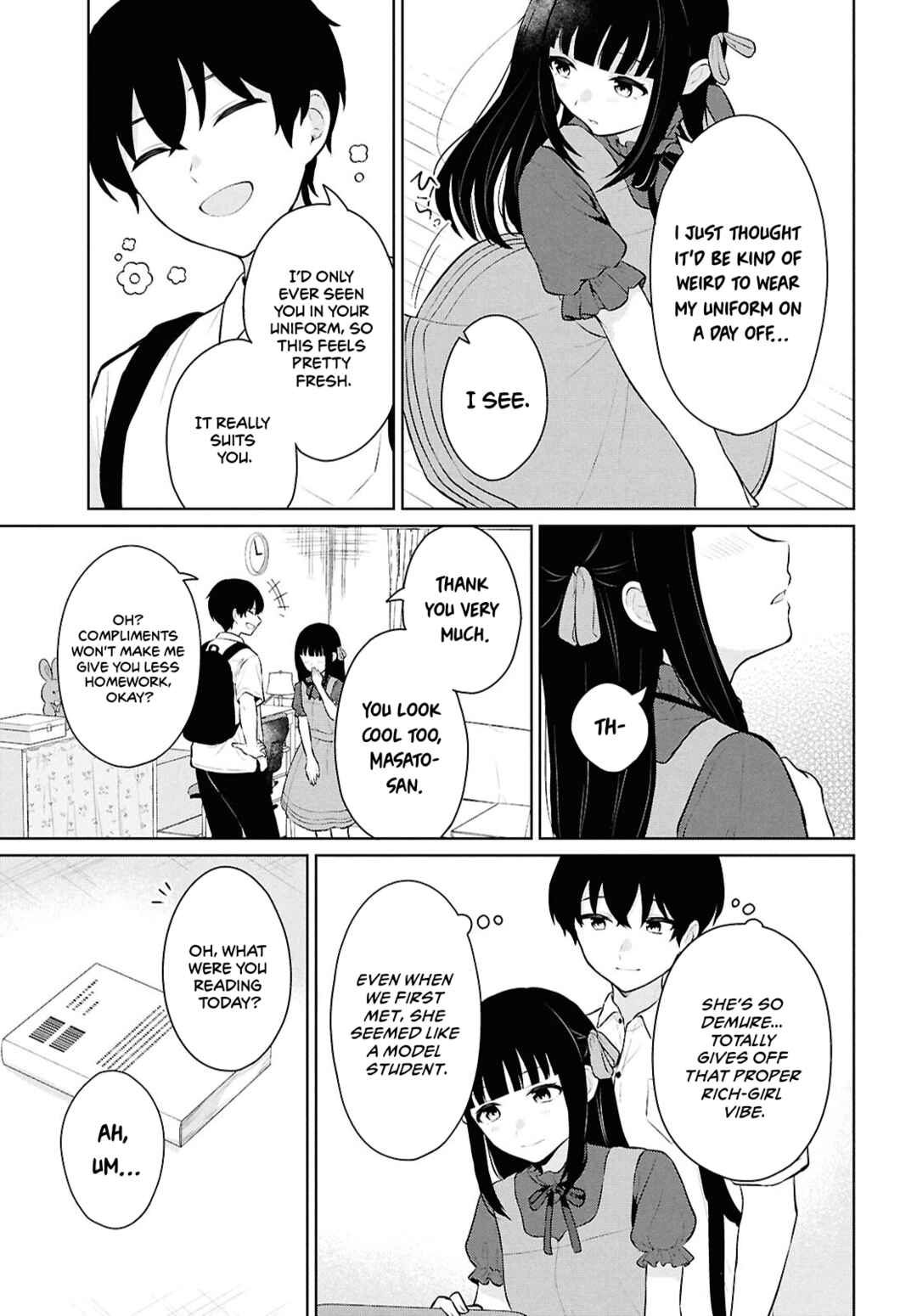 Danjo-hi 1:5 no Sekai demo Futsuu ni Ikirareru to Omotta? ~Gekiomoi Kanjou na Kanojo-tachi ga Mujikaku Danshi ni Honrou Saretara~ Chapter 10 - Page 12