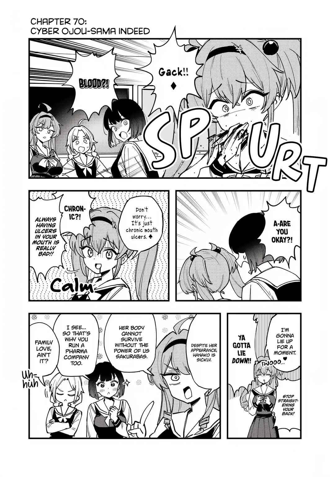 Bakushin Ojou-sama Dou! Chapter 70 - Page 1