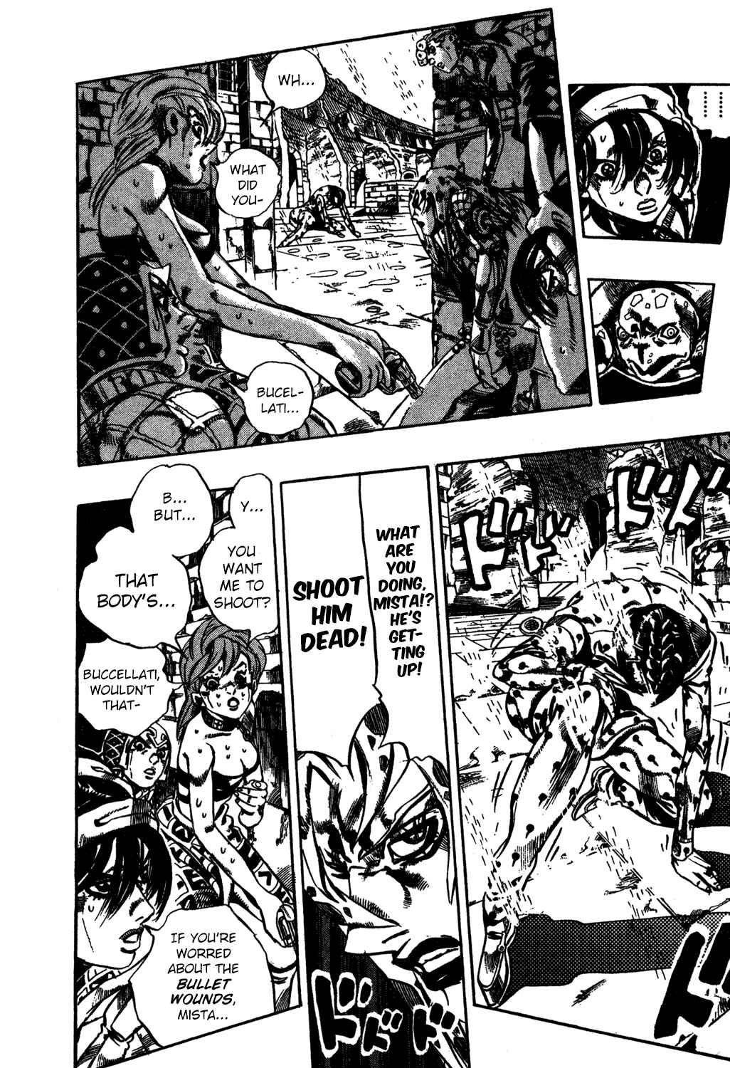 JoJo no Kimyou na Bouken: Part 5 - Ougon no Kaze Chapter 137 - Page 4