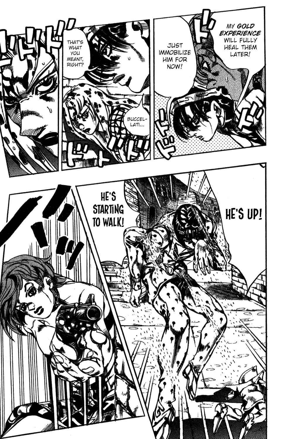 JoJo no Kimyou na Bouken: Part 5 - Ougon no Kaze Chapter 137 - Page 5