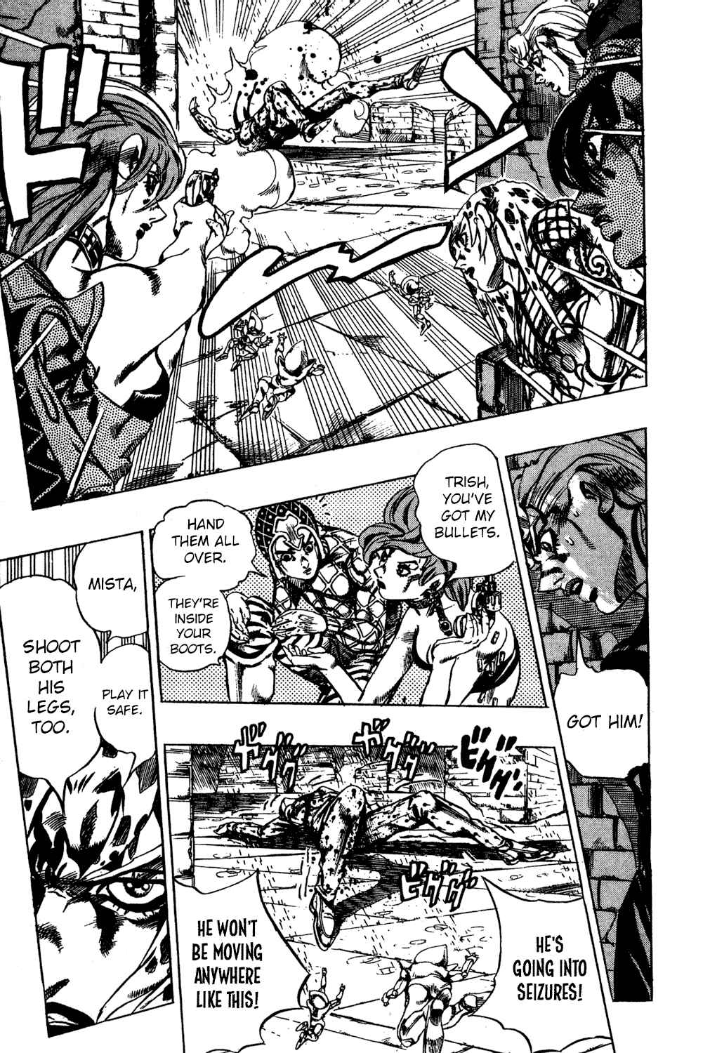 JoJo no Kimyou na Bouken: Part 5 - Ougon no Kaze Chapter 137 - Page 7