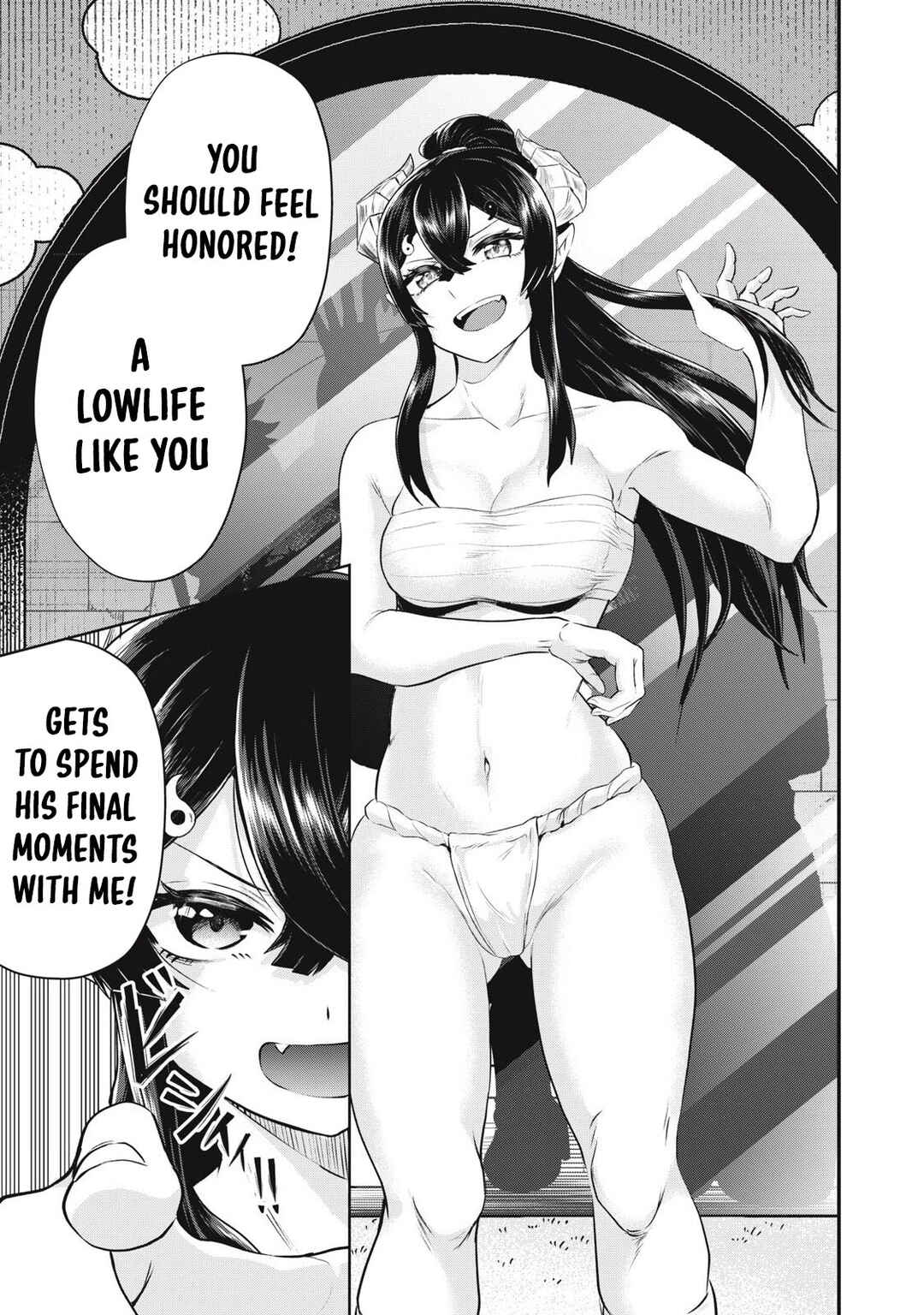 Sei-jun Ecstasy: XXX Shinai to Derarenai Heya de Mazoku o Buttaoshimasu Chapter 8 - Page 10