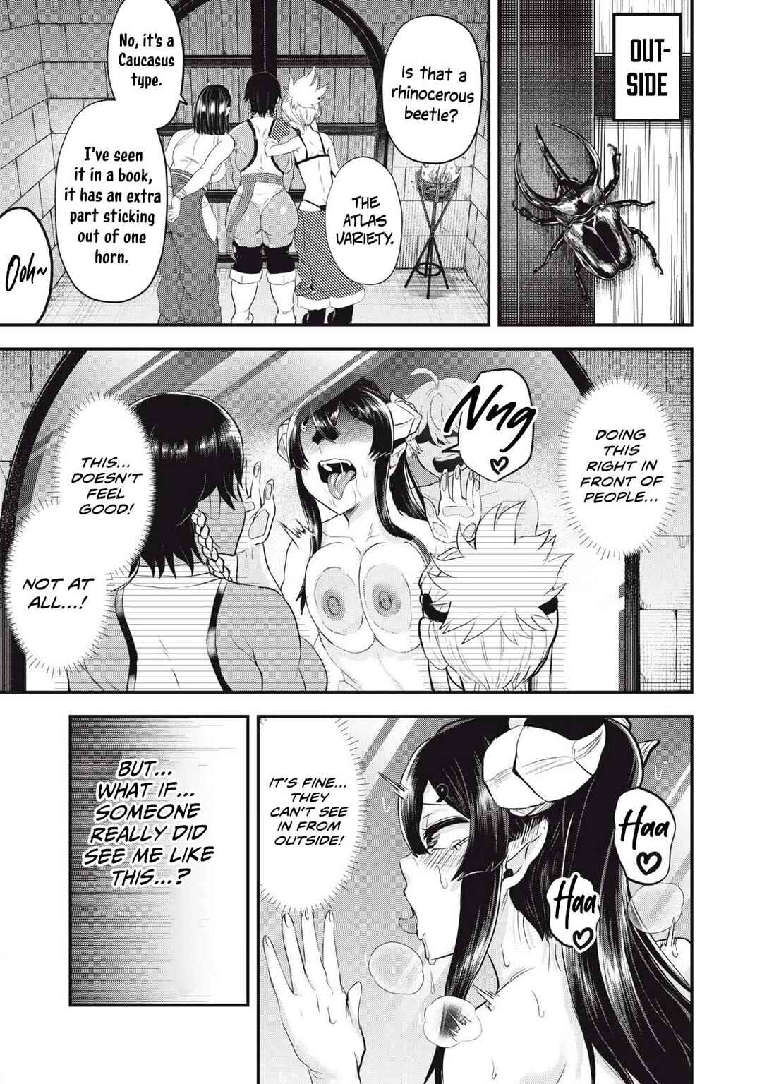 Sei-jun Ecstasy: XXX Shinai to Derarenai Heya de Mazoku o Buttaoshimasu Chapter 8 - Page 13