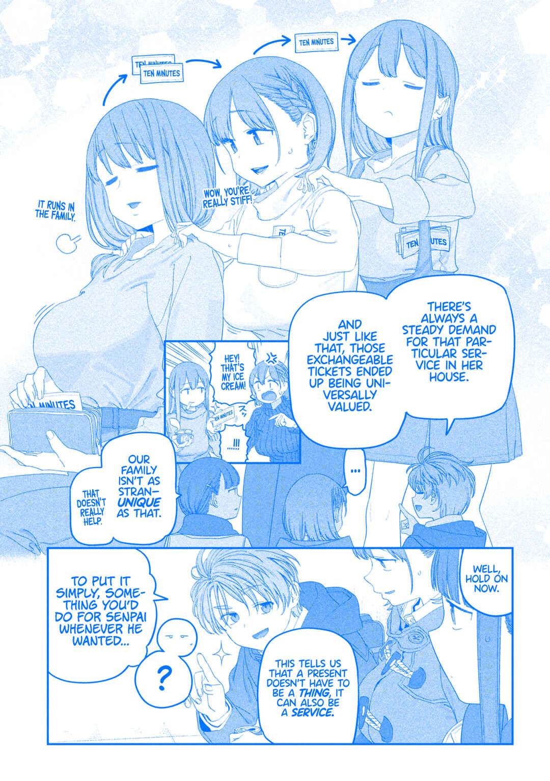 Getsuyoubi no Tawawa (Blue) (Fan Colored) Chapter 121 - Page 10