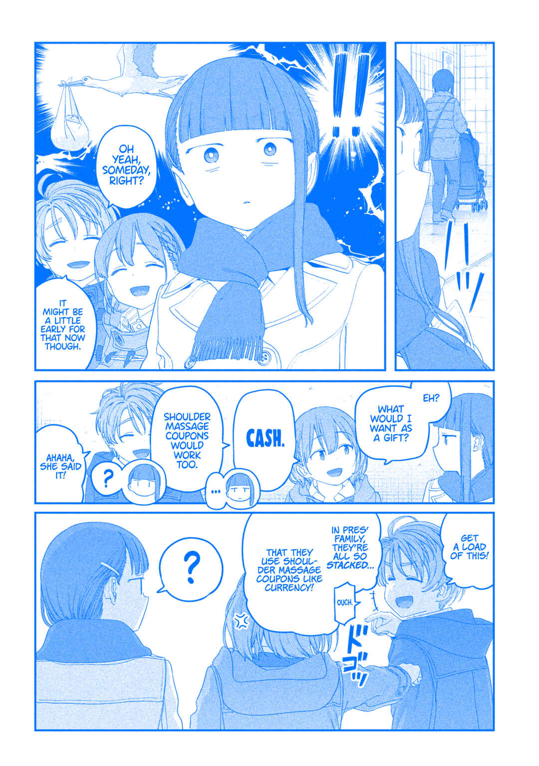 Getsuyoubi no Tawawa (Blue) (Fan Colored) Chapter 121 - Page 9