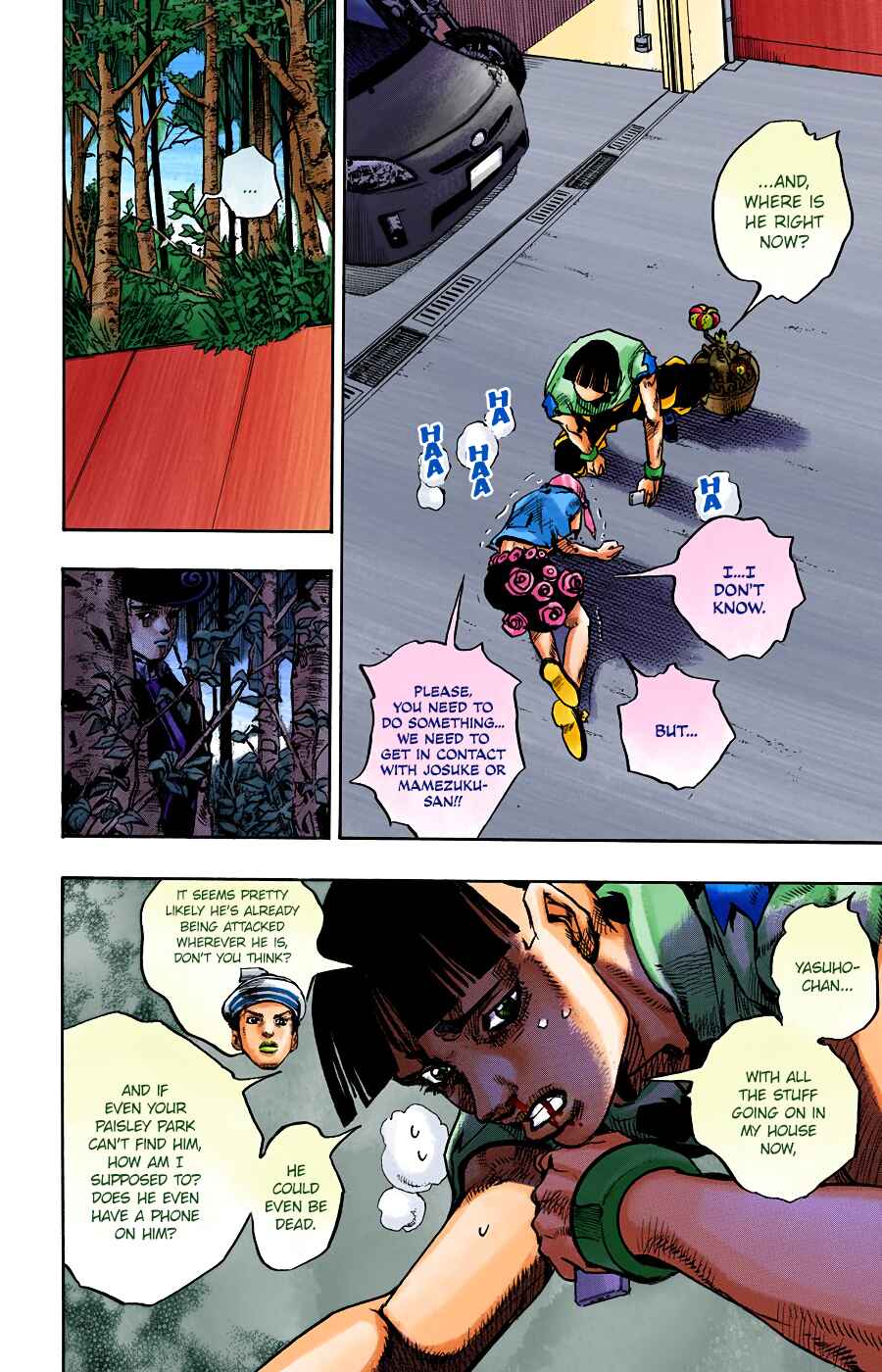 JoJo no Kimyou na Bouken: Part 8 - JoJolion Color-ban Chapter 101 - Page 10