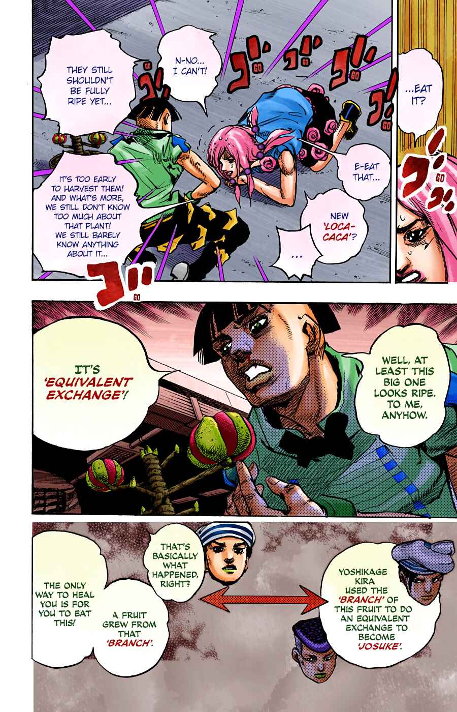 JoJo no Kimyou na Bouken: Part 8 - JoJolion Color-ban Chapter 101 - Page 14