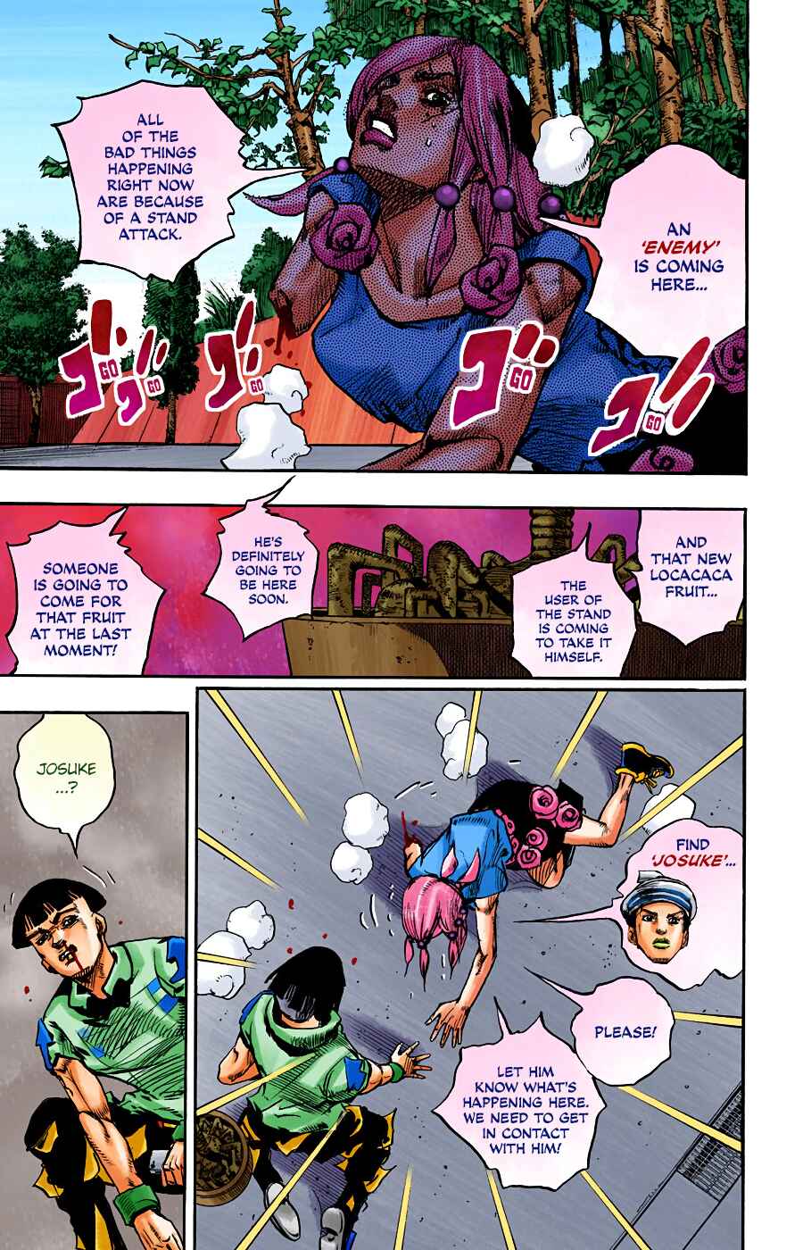 JoJo no Kimyou na Bouken: Part 8 - JoJolion Color-ban Chapter 101 - Page 9