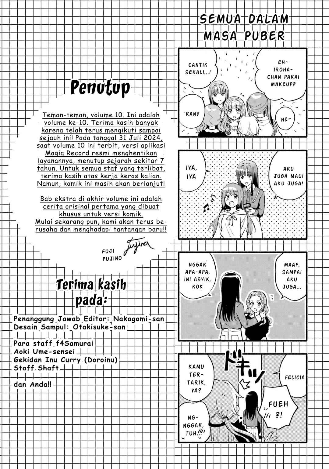 Magia Record - Mahou Shoujo Madoka☆Magica Gaiden Chapter 60.5 - Page 21